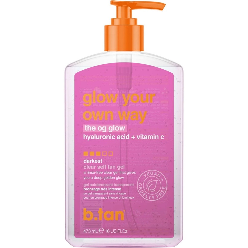 b.tan glow your own way self tan gel